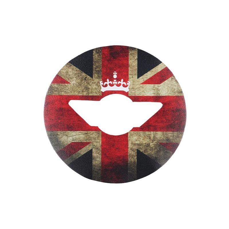 Leather Car Steering Wheel Sticker For Mini Cooper J01 J05 U25 F66 R50 R52 R53 R55 R56 R60 R61 F54 F55 F56 F60 Car Accessories