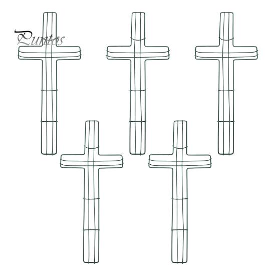 

5 шт. металлическая проволочная рамка для венка своими руками искусственные растения цветочная гирлянда рамка форма для дома и улицы пасхальный рождественский праздник религиозный церковный декор 5pcs зелёный