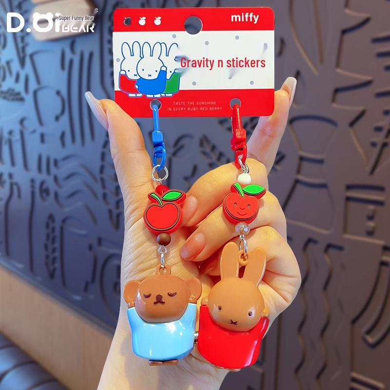 Genuine Miffy New Year Keyring: Cute Couple & Best Friend Gift Pendant