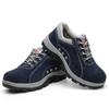Fashion Breathable safety steel toe cap shoes anti-smashing anti-piercing work shoes  werksneakers zapatos de seguridad hombre H820