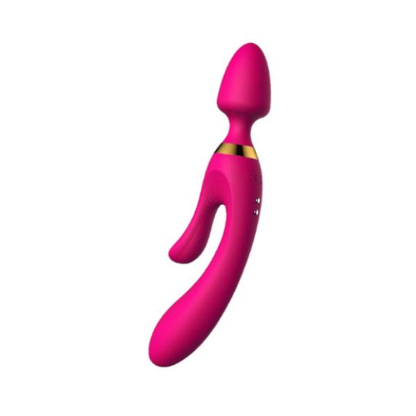 3 Motor Vibrating G Spot Clitoris Anal Double Ended Rabbit  Rabbit s