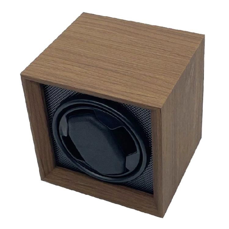 Automatic Watch Winder with Three Speed Rotation Quiet Motor Performances and Soft Cushion Interior for Watch Storage