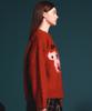 Soipeuyukaen Hairy Texture Lettering Knit