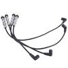 4Pcs Ignition Cable Set Compatible for Golf 6 Polo 5 T-iguan A1 A3 1.2 Replaces 03F905409B 03F905409C