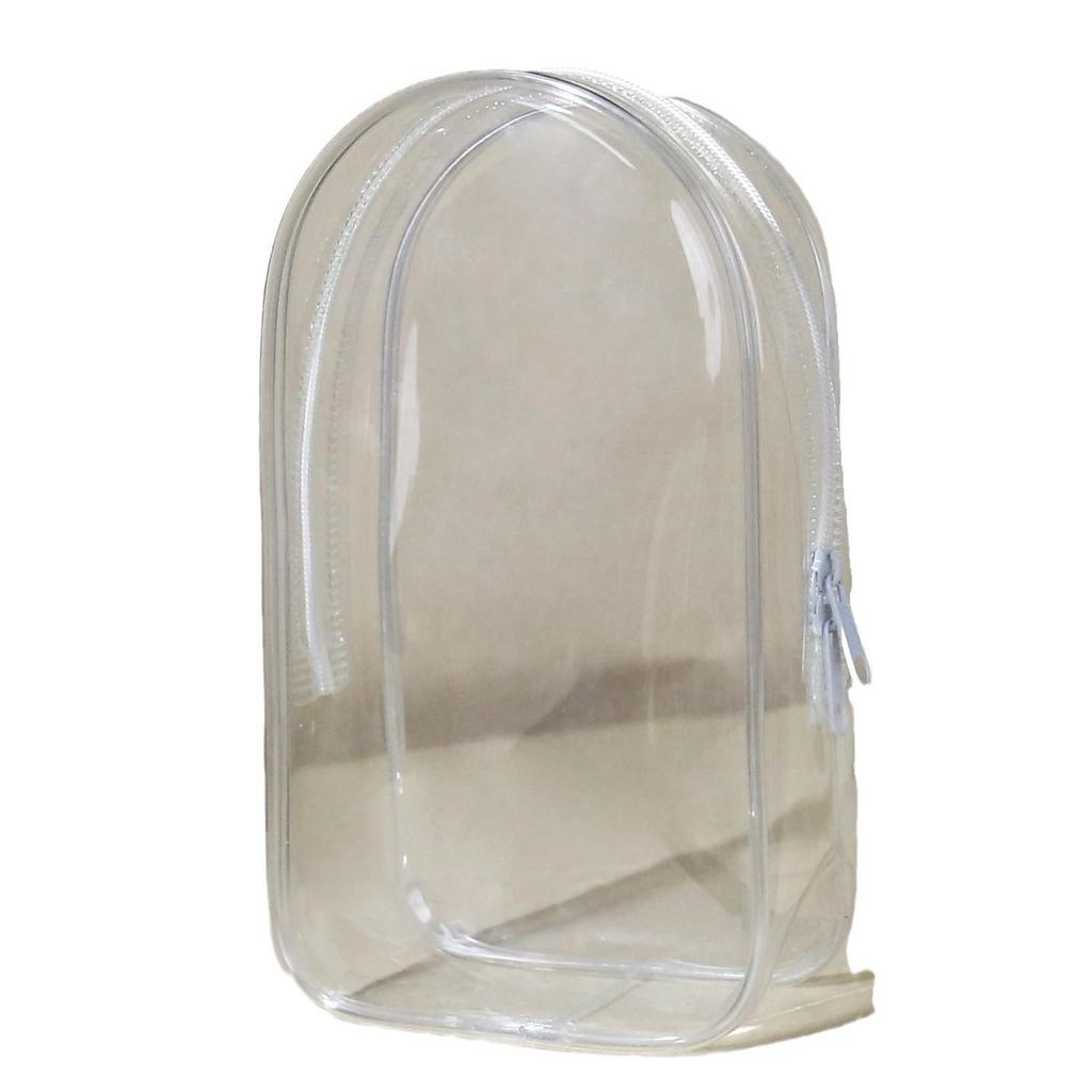Color Transparent Protective Case Organization Box Doll Outdoor Display Bag With Keychain Doll Accessories