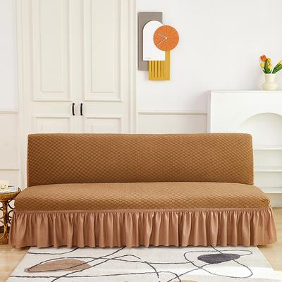 Koltuksuz Oturma Odası Etekli Kanepe Örtüsü Kalınlaştırılmış Havlu Izgara Elastik Katlanır Kanepe Örtüsü Her Şeyi Kapsayan Evrensel