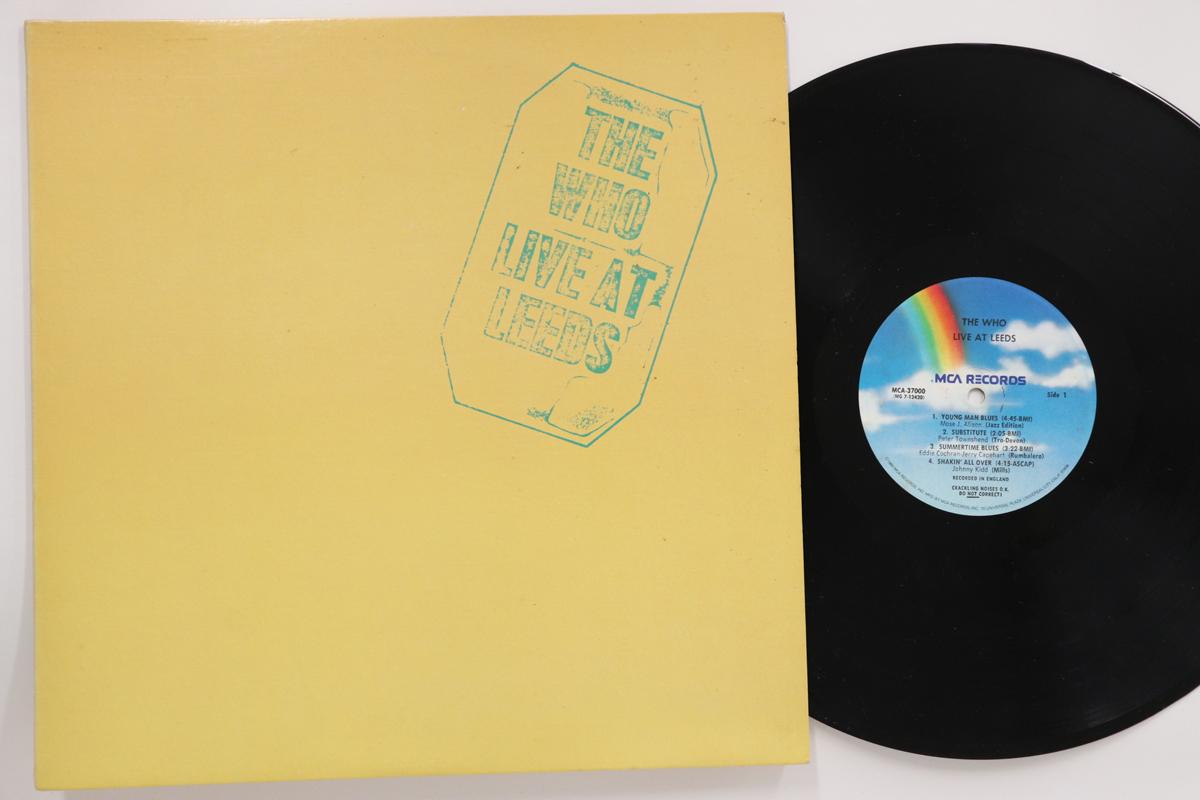 

LP Record WHO - Live At Leeds MCA37000 MCA 1980 US Rock Used