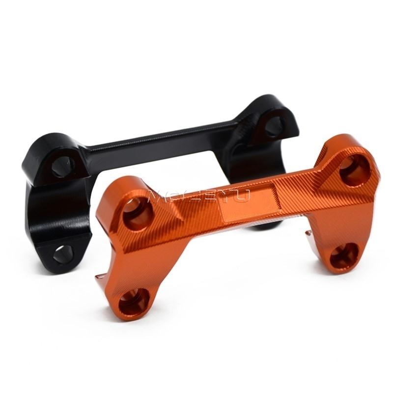 For KTM DUKE 125 200 250 390 DUKE 2006-2017 2018 Motorcycle Accessories Handlebar Riser Top Cover Clamp