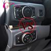 For Ford Fusion Mondeo 2014 2015 2016 2017 2018 Stainless Steel Fog Head Light Lamp Adjust Switch Button Panel Cover