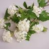 4 st/parti Konstgjorda Blommor Snöboll Vit Hortensia BröllopsBakgrundsDekoration Hemfest Blomsterarrangemang Falsk Hortensia