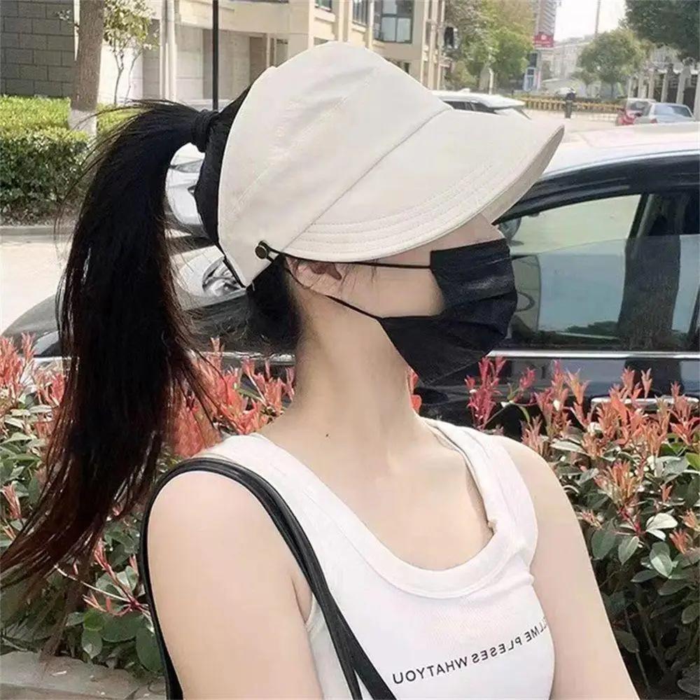 Fashion Women Hanging Mask-sun Hat Outdoor Leisure Hat