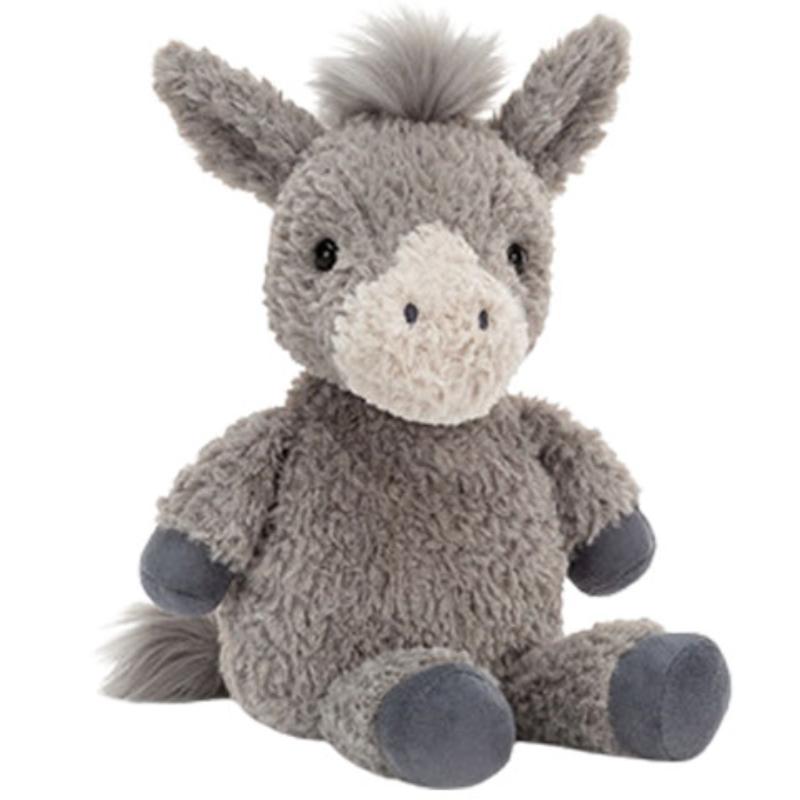 Jellycat Farm Animal Series Flossy Donkey Comfort Doll Plush Doll 28cm Height