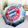 Bayern Munich Celebration Portable Automatic Umbrella Compact & Durable 8-Rib Design Compact Design All-Season Umbrella for Travel Fashion Lovers