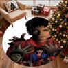 Michael Jackson Pattern Round Rug, Indoor/Outdoor Mat, for Picnic, Gameroom, Bedroom, Office, Living Room, Home Decor Carpet, Birthday Gift