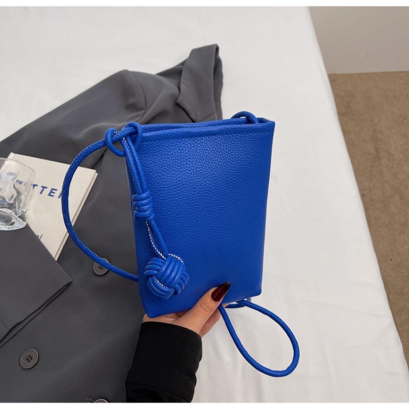 

Сумка для мобильного телефона женская новая модная универсальная мини для выхода в свет на работу для поездок на плечо сумка-мессенджер синий