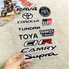 FOR TOYOTA TRO GR Fashion Universal Scratch Resist Reflective Waterproof Stickers For Auto Motorcycle Helmet Mug Refrigerator