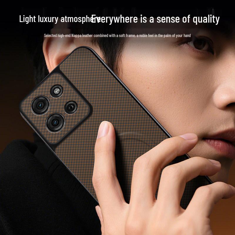 Motorola G75 Magnetic Protective Case - Full Coverage, Anti-Drop, High-End Texture