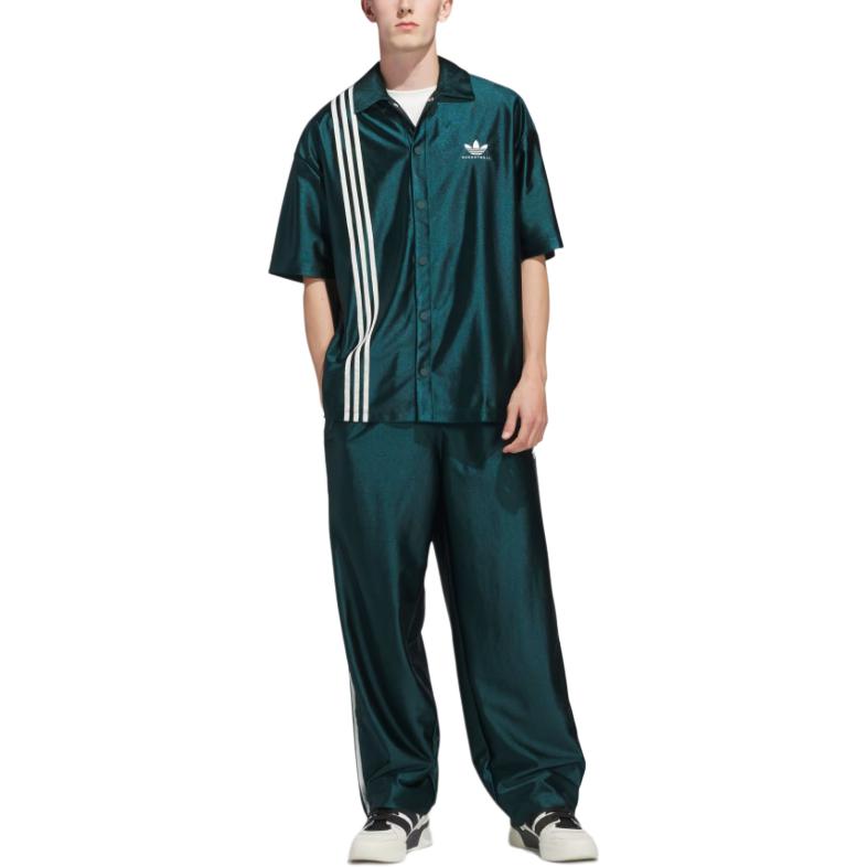 Adidas Originals SS25 Loose Versatile Comfortable Sports Short Sleeve Shirt Unisex shirts JM9950