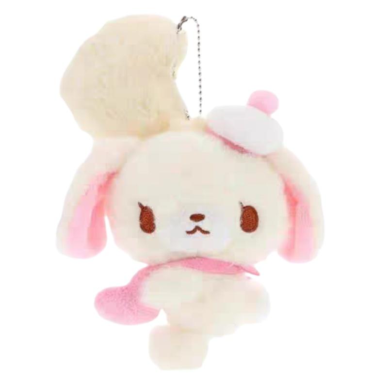 Sugarbunnies Mascot Plush Keychain Shirousa Kurousa With Heart Cute Keychains Chain Keyring Keyholder Bag Pendant Toy Doll Gift