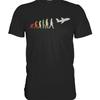 Airplane Pilot T Shirt Aviation Evolution Aircraft Airport Premium Vintage Soft Casual Homme Unisex Graphic Breathable