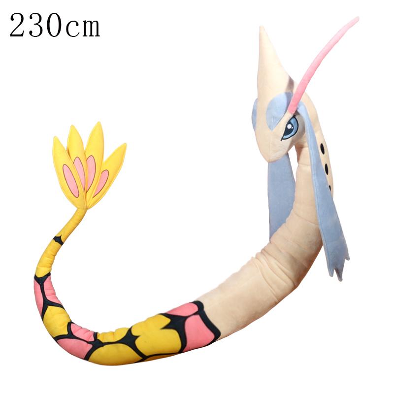 Big Size Shiny  Milotic Plush Toy Cartoon Animals Stuffed Pillow Doll Children'S Day Gifts