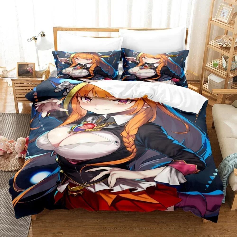 Classic Cozy Single Twin Full Queen King 3D Printing Anime Kawaii Girls Kiryuu Coco Size Bed Teenager Bedroom Duvetcover Sets Quilt