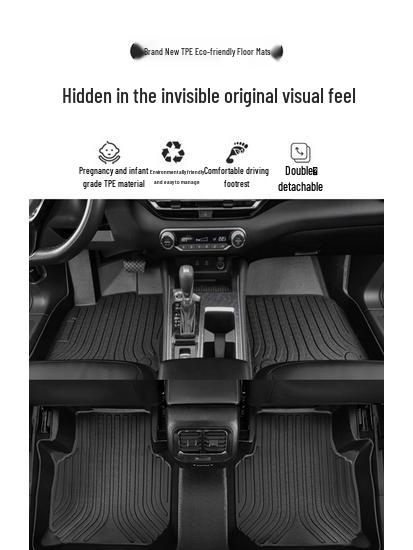 Nissan Sylphy 14th Gen Silk Coil Full Surround TPE Waterproof Floor Mats & Trunk
