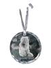 Lakeland Terrier - Crystal Bauble with a Photo, Dog Photo In Crystal, Personalized Christmas Tree Ornament by Brand