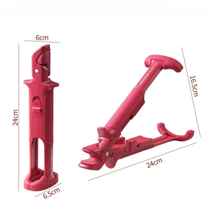 2 in 1 Anti Scald Bowl Holder Clip Silicone Clamp Anti-hot Clip Lifter Kitchen Oven Dish Lifter Clips Accessories Tools