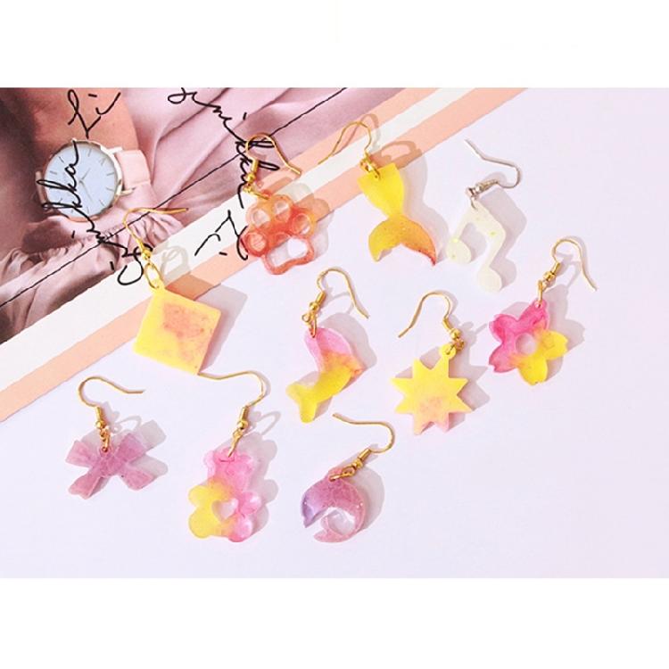 Silicone Mold Kit for Artistic Earrings Ear Pendant Silicone Molds Epoxy Mould