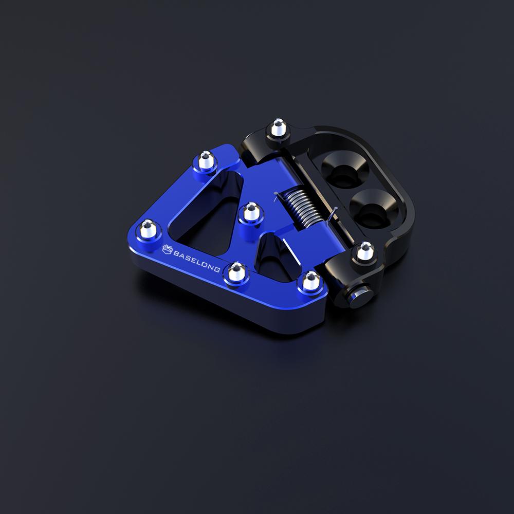 2015 2014 2013 2012 2011 2010 2009 2008 2007 2006 05 Motorrad klappbare hintere Bremspedal-Schritt-Spitzenplatte für EXC 65 2000 bis