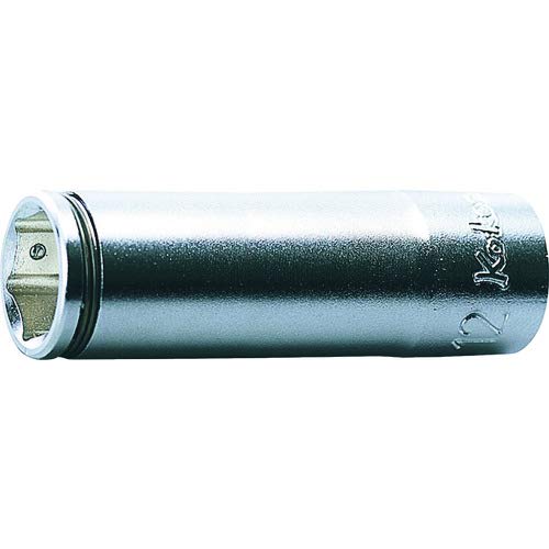 Koken 3/8" (9.5mm) Square Nut Grip Deep Socket, 12mm, 3350M-12