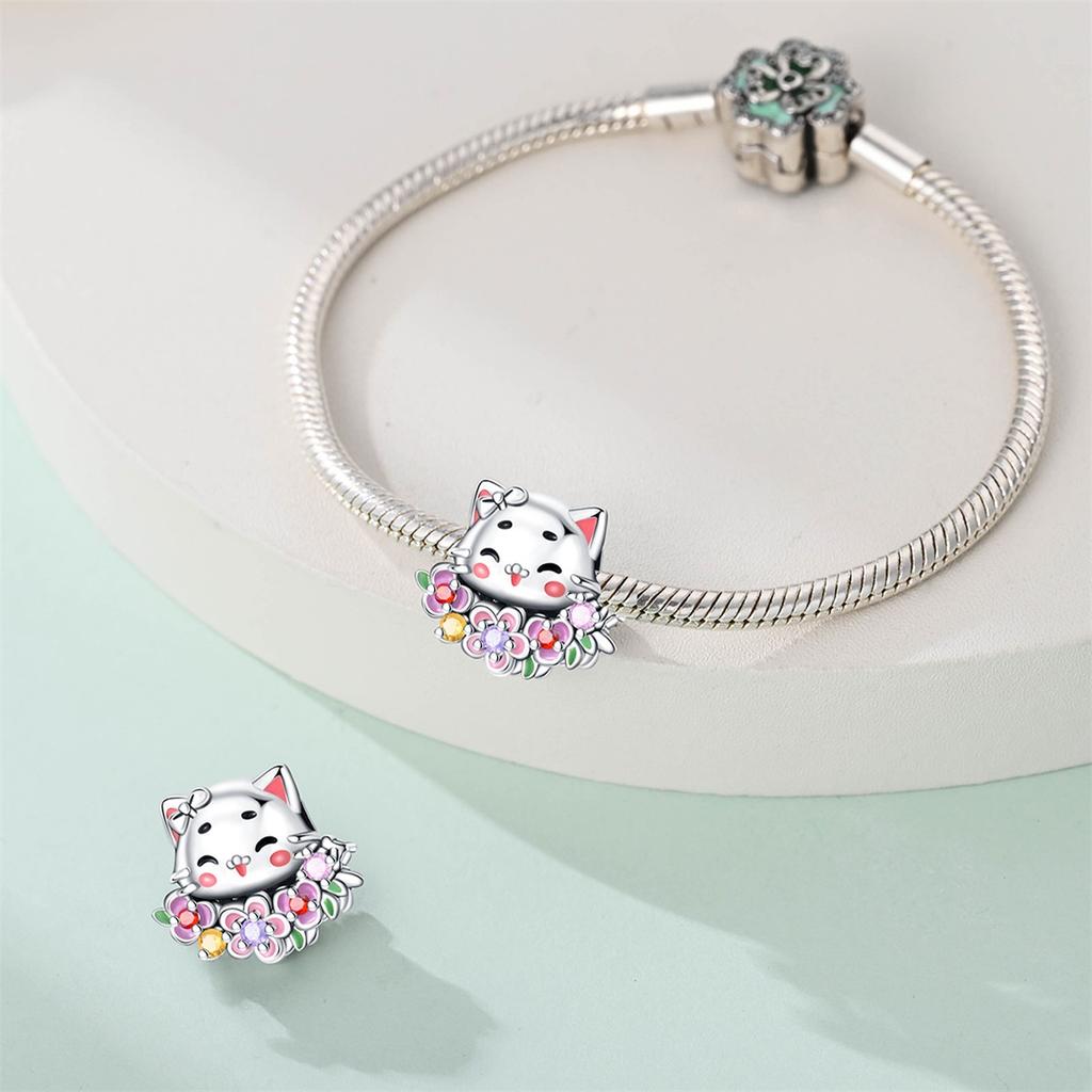 Charms Original Copperbeads Fit Bracelet Diy Fine Gift Women Delicate Jewelry Accessory