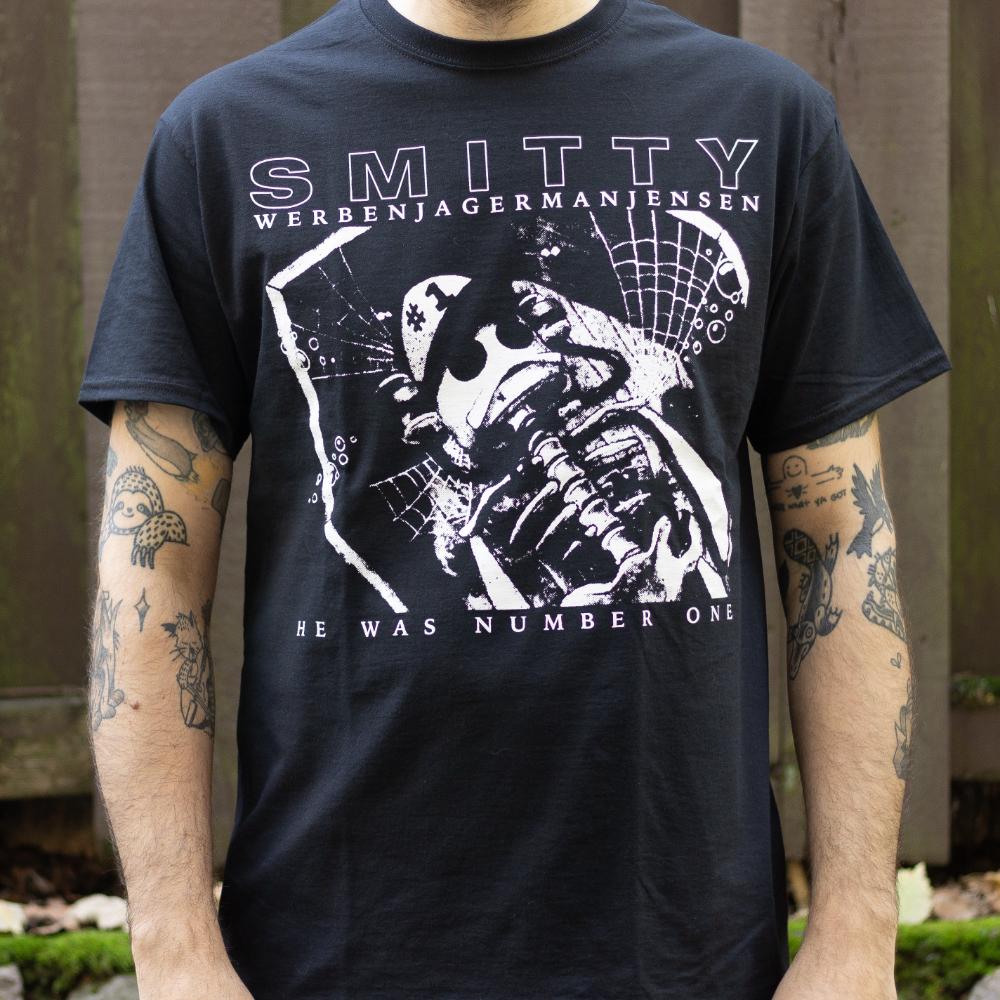 Smitty Werbenjagermanjensen RIP T Shirt Graphic Short Sleeve Shirt Men Women AllSeason Mens TShirt Black Casual Tee S