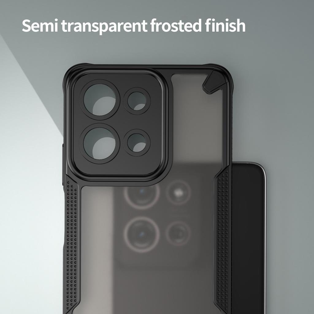 For Motorola Moto G75 5G Case Hybrid Frosted Phone Back Cover