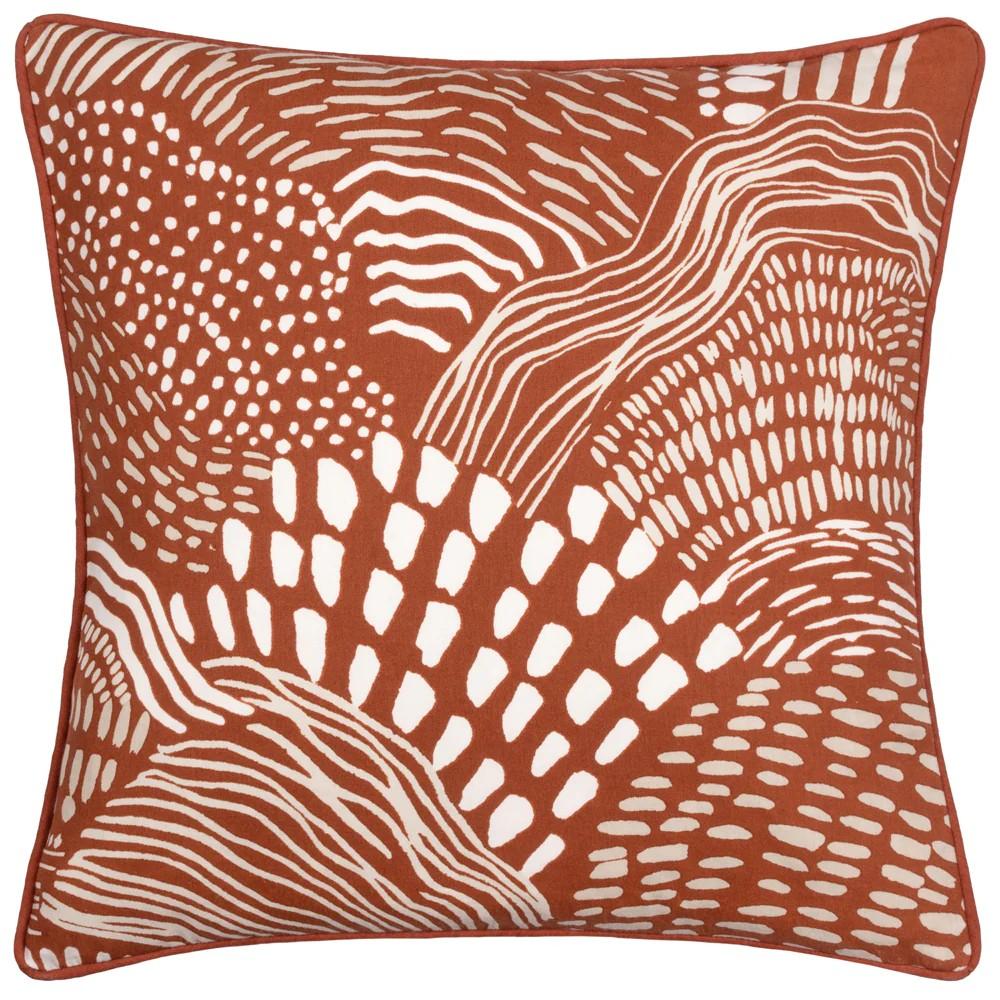 Hoem Nola Piped Abstract Cushion Cover