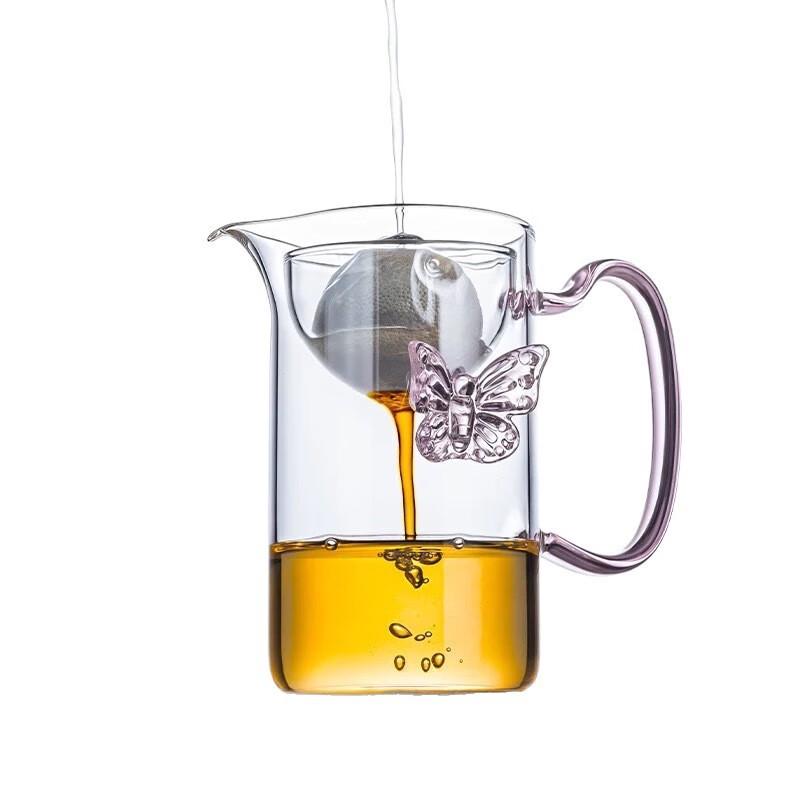 Butterfly Rotating Fairness Tea Cup