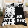 French Bulldog Duvet Cover Set Cute Animal Modern Decorative 3 Piece Bedding Set With 2 Pillowcase Dog Pattern Comforter Covers
