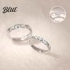 Fish Dog Bone Ring Couple Cartoon Cat Graffiti Design Matte