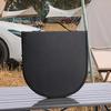 Outdoor Tableware Plate Bowl Food Container BBQ Picnic Dinnerware Storage Bag Camping Stainless Steel Plate Bowl Storage Pouch