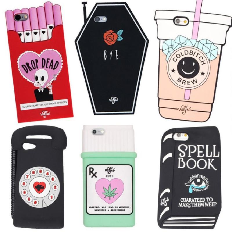 Kreative iPhone-Hülle Vollständig bedeckt TPU-Material Wellenmuster Heißes Netz-Element Geprägt Nicht patentierte Quelle