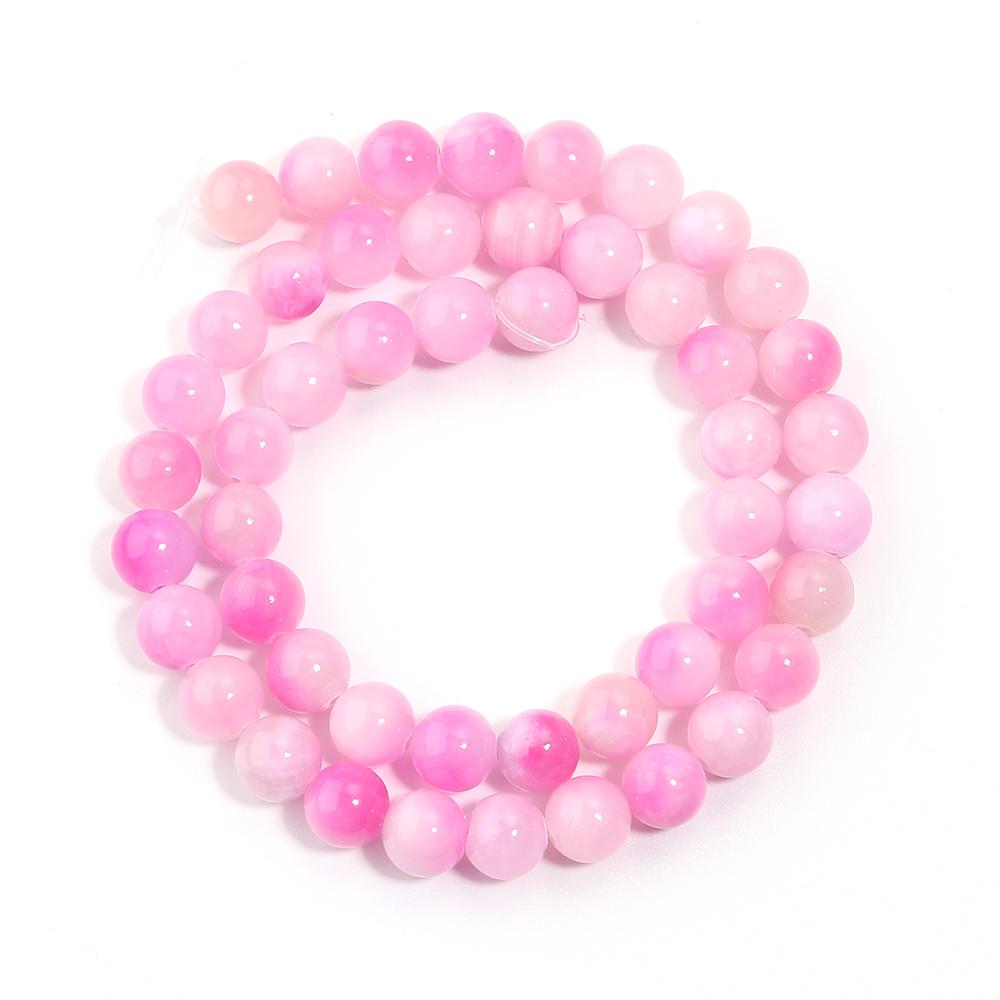 34-90pcs 4-12mm Persian Jade Stone Beads Natural Stone Loose Spacer Beads For Jewelry Making DIY Bracelet Necklace Accessories