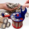 Coin Sorter Hand-Cranked Change Counter Lightweight Calculating Supplies Reusable Sorting Tool for Cash Register Bank Teller