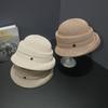 French Top Hat Female Hepburn Style Hat High-end Light Luxury High-end Sense Sun Protection Sunshade Foreign Thousand Gold British Basin Hat