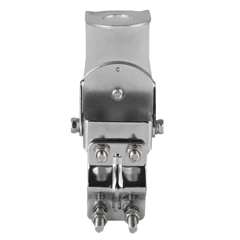 Vehicle Antenna Mount Bracket For Car Radio Adjustable Antenna Bracket(Silver)