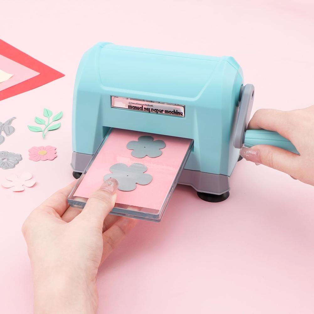 Manual Die Cutting Machine Mini, Portable For Card Making Scrapbooking Paper Crafting, Die Cut And Embossing Machine