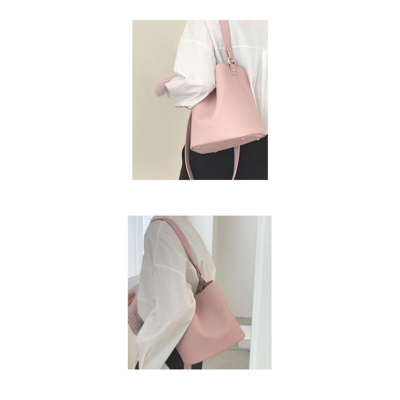 Tooxika Damen New Style High-End-Mode Süße Rosa Unterarmtasche Beuteltasche Große Kapazität Umhängetasche