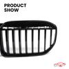 Front Grills Bumper Kidney Hood Radiator Grille Replacement For BMW 7 Series G11 G12 LCI 2020-IN Gloss Black Grilles