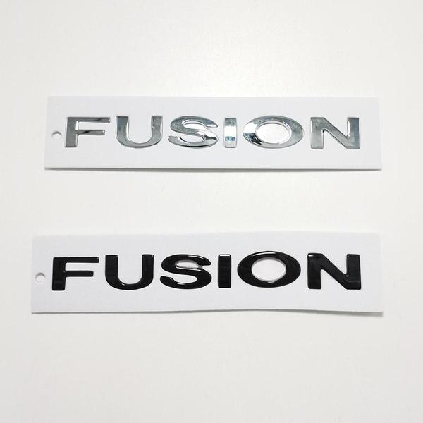Fusion Mondeo Titanium Car Tailgate Trunk ABS Plastics Letter Badge Emblem Sticker For Fusion Mondeo Titanium