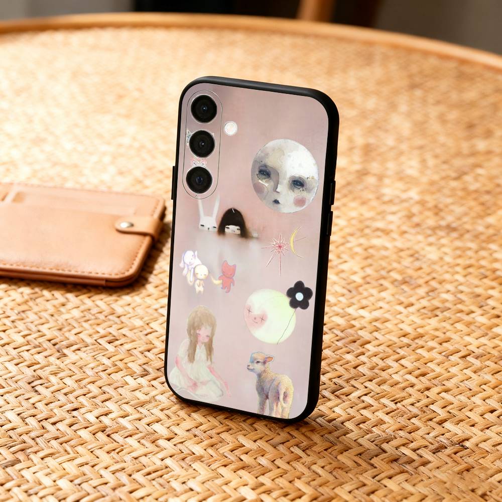 A-Art E-Essay-A-Aya T-Takano  Phone Case For Samsung  A73,A21s,A22,A31,A32,A52,A53,A71,A80,Soft Black Shell